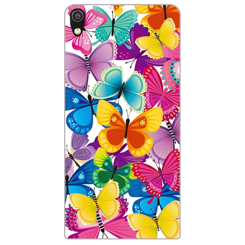 Y021 Жесткий пластиковый чехол для телефона, чехол для huawei Ascend P6 P6-U06, чехол для телефона с красочным принтом, жесткий чехол с рисунком цветка - Цвет: Y021