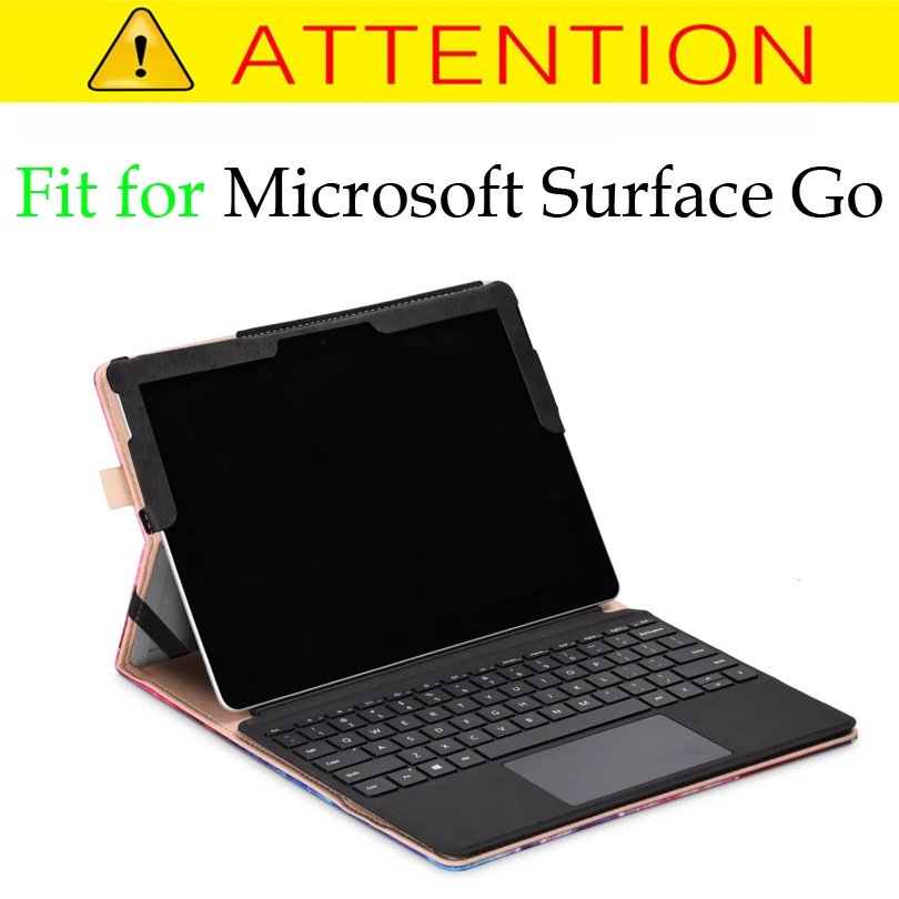 Деловой чехол-подставка для Microsoft Surface Go 10 дюймов чехол ноутбука клавиатуры