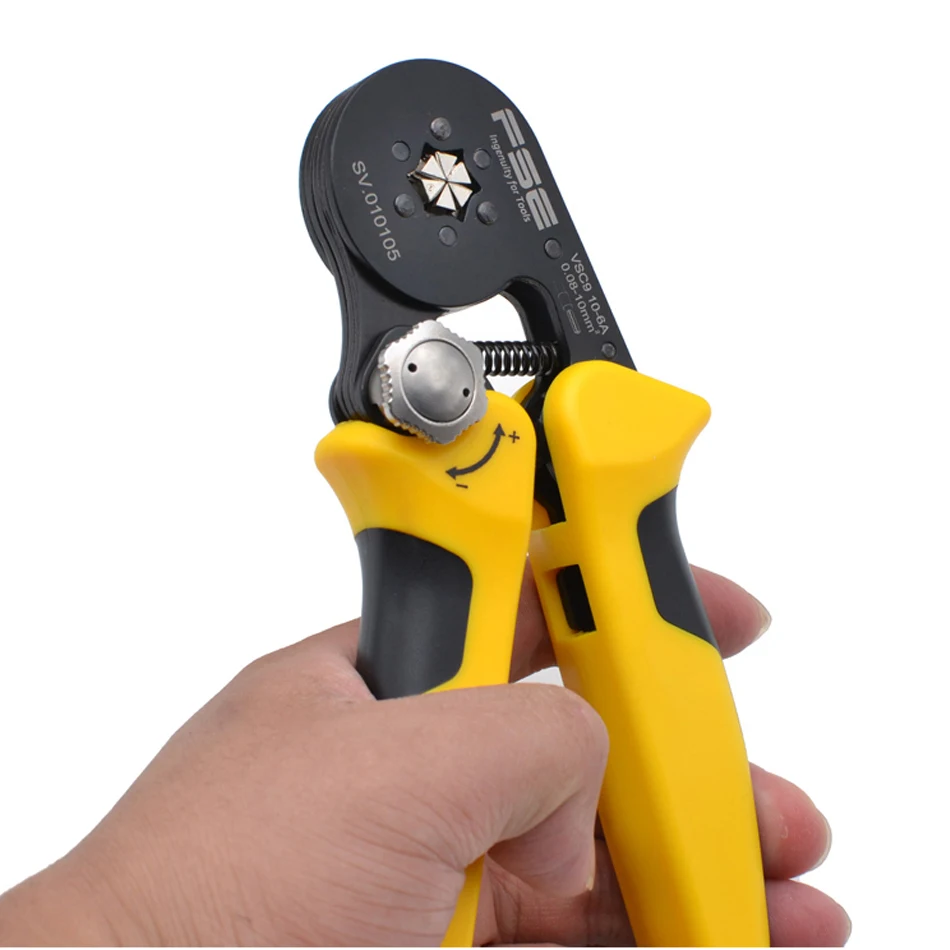 HSC9 10-6A mini-type self-adjustable crimping pliers multi tool Casing type special clamp 0.08-10mm VSC9 10-6A