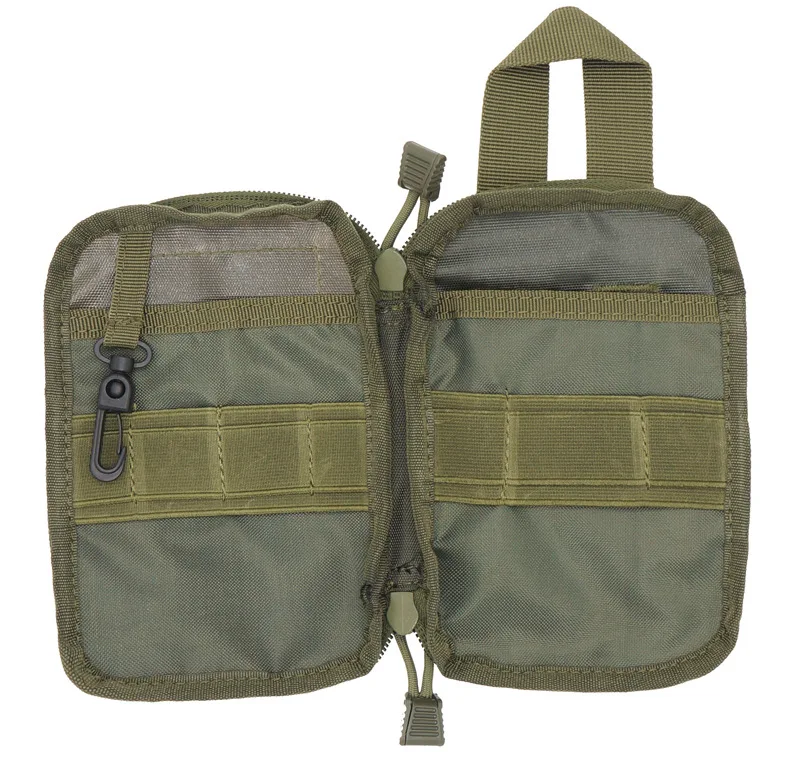 Военный EDC Molle мешок сетки инструменты аксессуары сумки 1000D нейлон Тактические поясные охотничьи сумки Открытый фонарик журнал карман