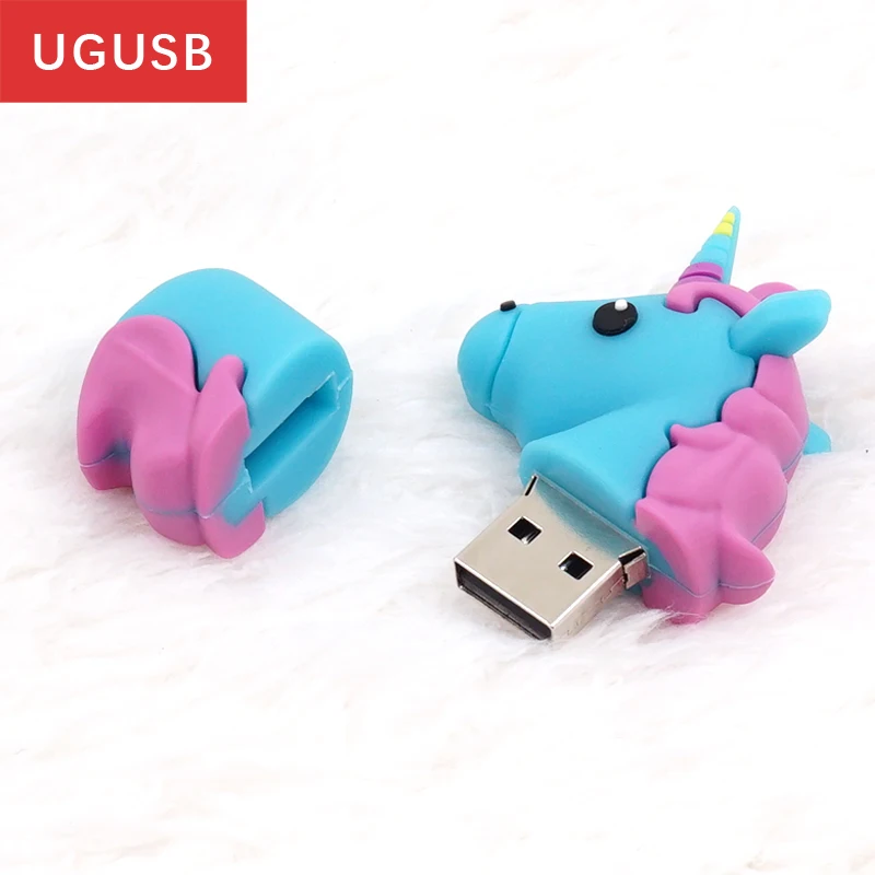 Мультфильм Единорог карту флэш-памяти с интерфейсом usb флешки Флеш накопитель