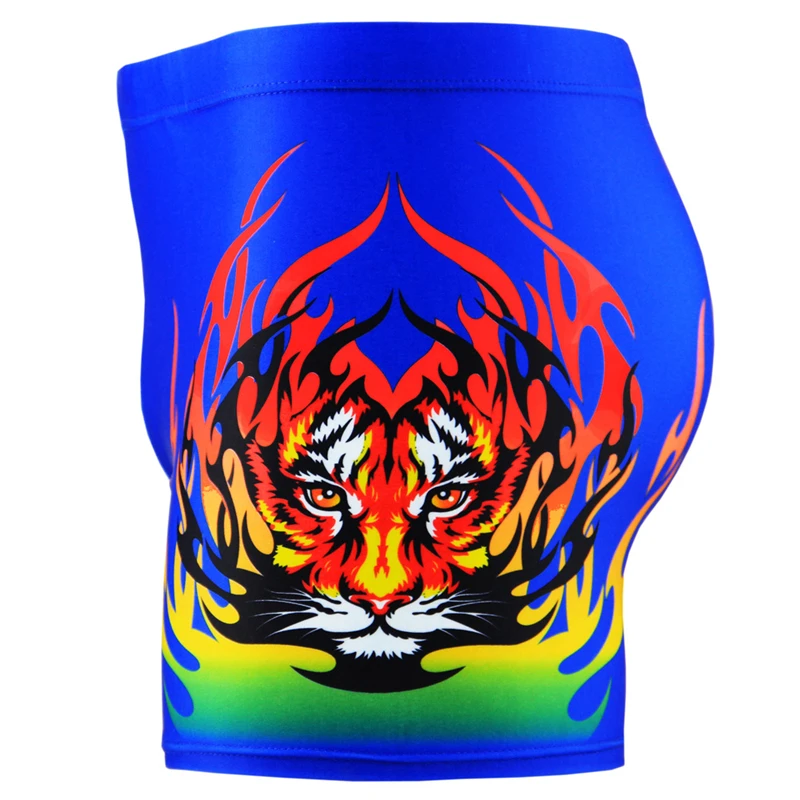 Новое поступление для мужчин с принтом в виде тигра мальчиков Купальные шорты