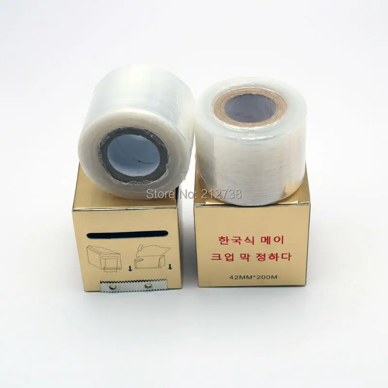 Аксессуары для татуажа 1 коробка пластиковая пленка перманентного макияжа