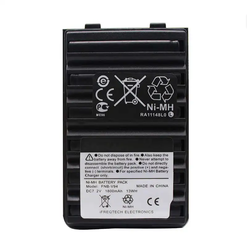 Fnb-V94 Fnb-83 аккумулятор 1800 мАч для Yaesu Vertex Vx210 Vx400 Vx170 Ft-60 | Электроника