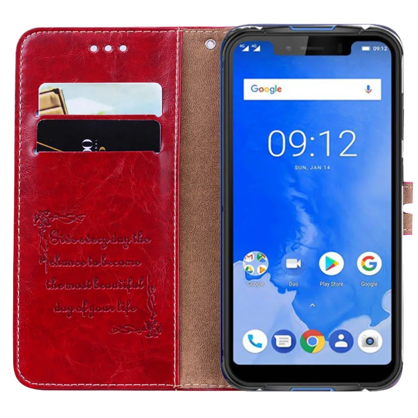Для Ulefone Armor 5 Чехол-бумажник флип-чехол из искусственной кожи чехол-кошелек для