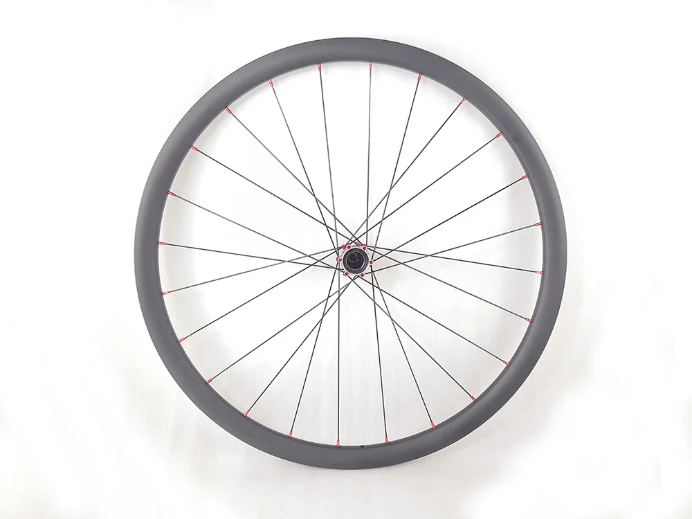 29er MTB XC tubeless lefty 1.0 2.0 carbon wheelset 30mm UD matt glossy 24H 28H 32H left hand bicycle wheels 650B availa | Спорт и