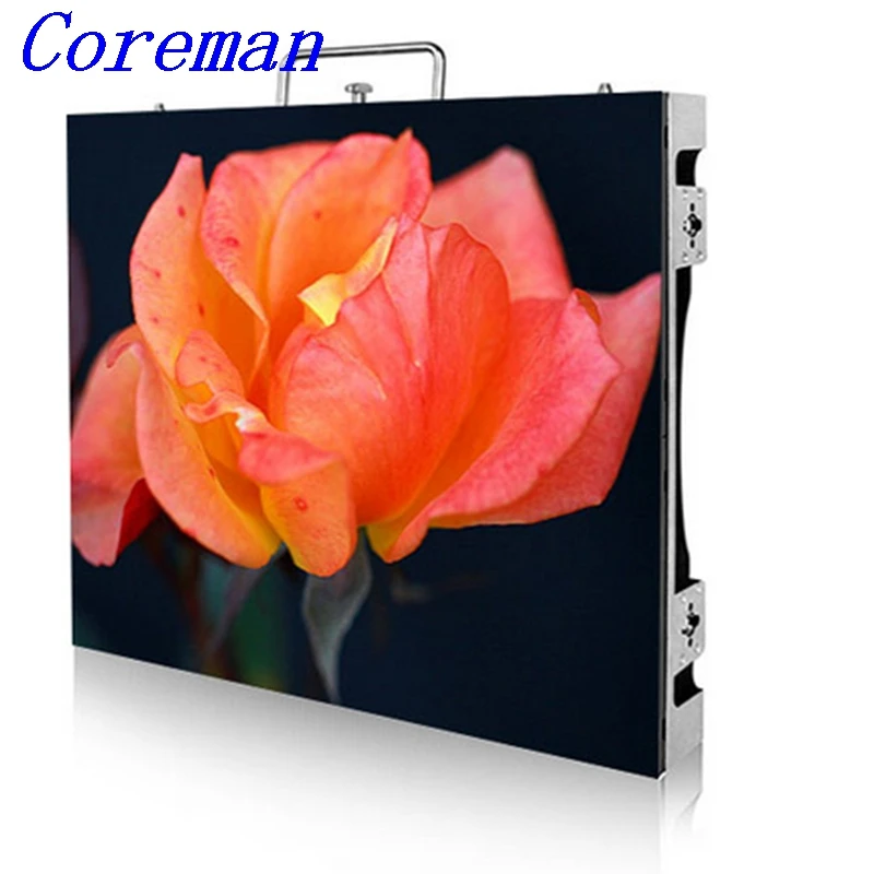 P8 Крытый светодиодный экран с арендным шкафом 512*512 мм рекламный знак движущийся