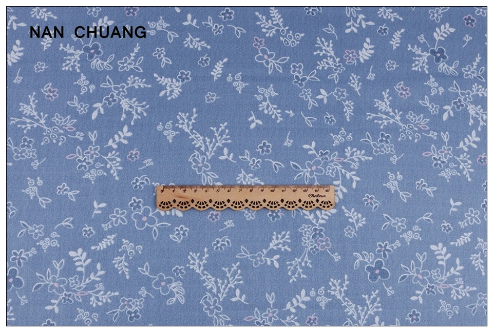Nanchuang, 8 шт./лот, ткань с цветочным принтом, ручная работа, ручная работа, шитье, стеганное шитье, жировые кварталы, Лоскутная Ткань для малышей, детей 40x50 см