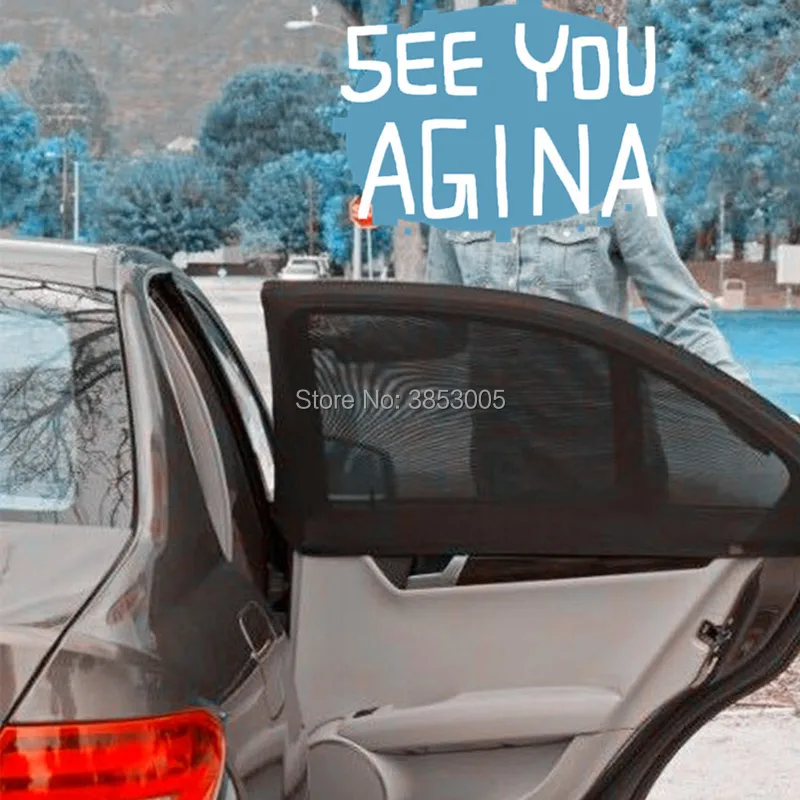 2 шт./компл. Автомобильная шторка для окна выдвижная Солнцезащитная от УФ лучей ix25