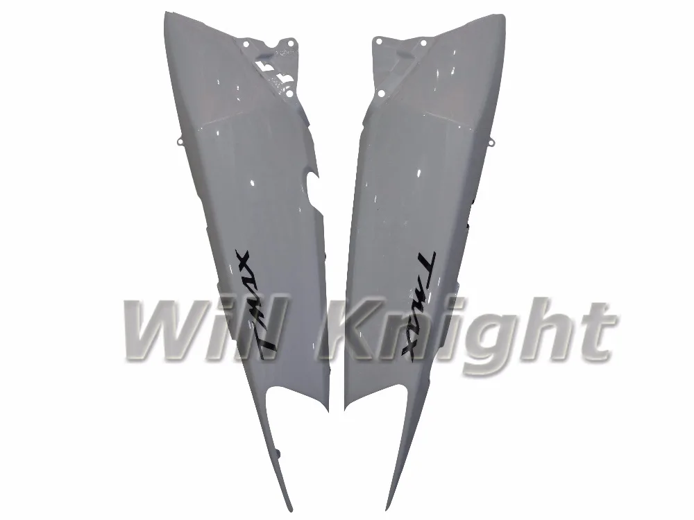 Для Yahama TMAX500 2008 2009 2010 2011 2012 Литья Под Давлением Обтекателя Kit Черный Глянцевый