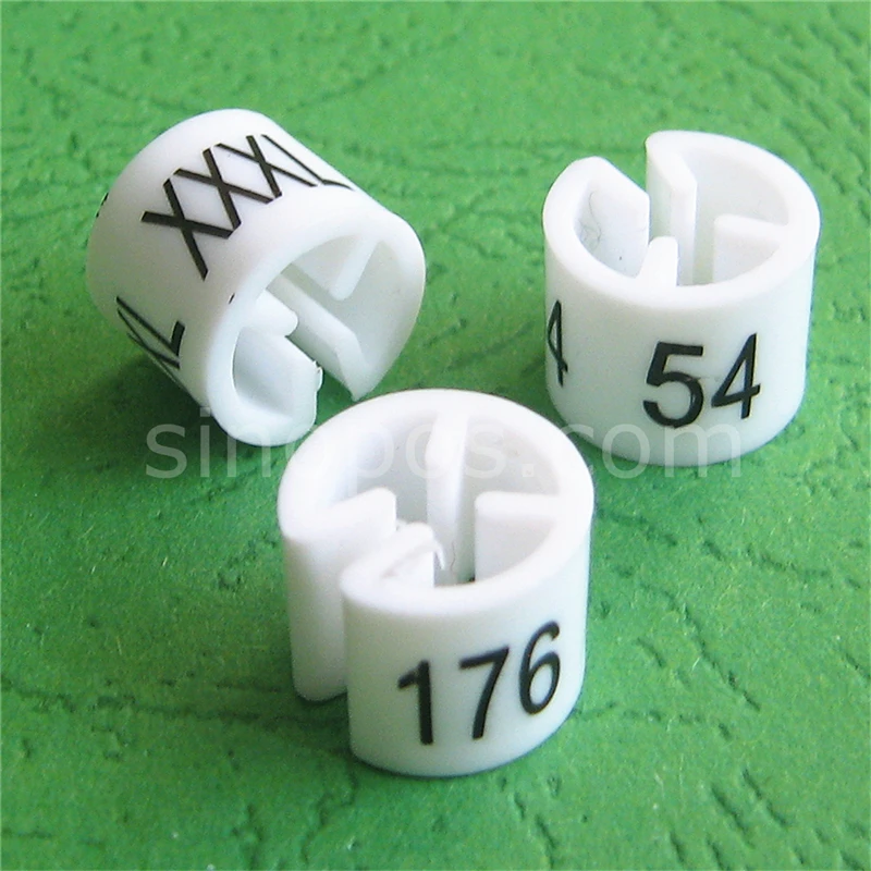 Белые маркеры для вешалки черные одежды и штанов с принтом стандартного размера s