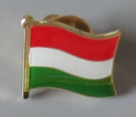 Нашивки с вышитым национальным флагом и Металлическая Булавка с отворотом в виде флага - Цвет: Lapel Pin