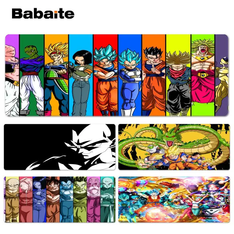 Babaite Vegeta DIY дизайн игровой с узором коврик для мыши Размер 40x90 см компьютерный