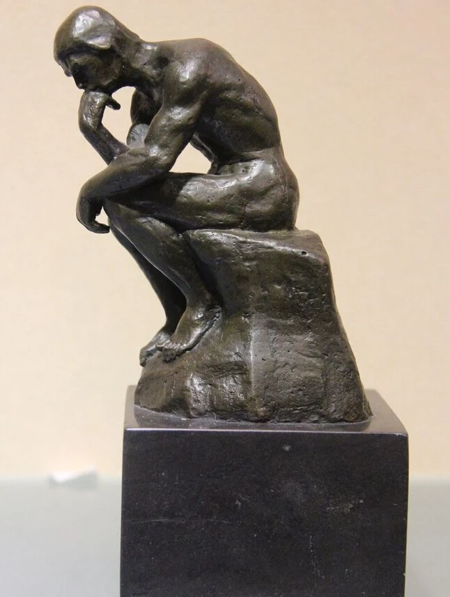 SCY коллекционный Бронзовый Статуя Льва S0689 Rodin художественная Статуэтка бронза