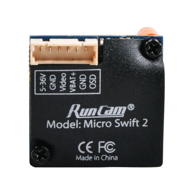 Камера Runcam Micro Swift 2 fpv 600TVL 1/2 3 мм объектив 1/3 &quotSONY Super HAD II CCD OSD DC 5 36 в PAL для
