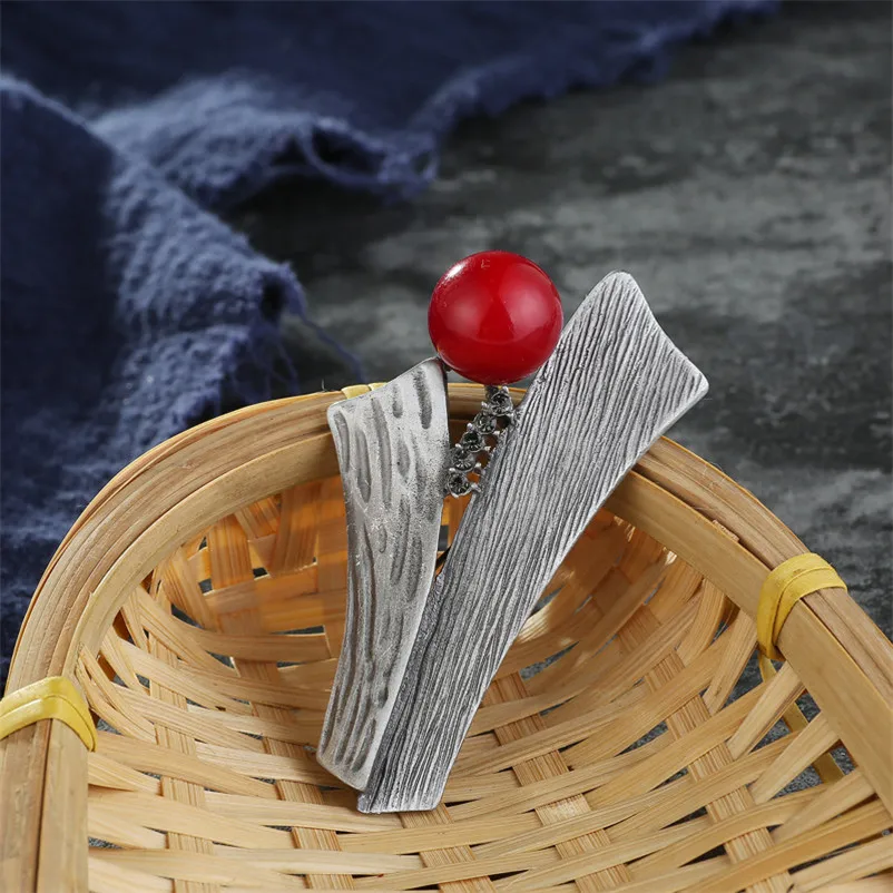 Адольф ювелирные изделия Винтажные бусины неправильной формы брошь для