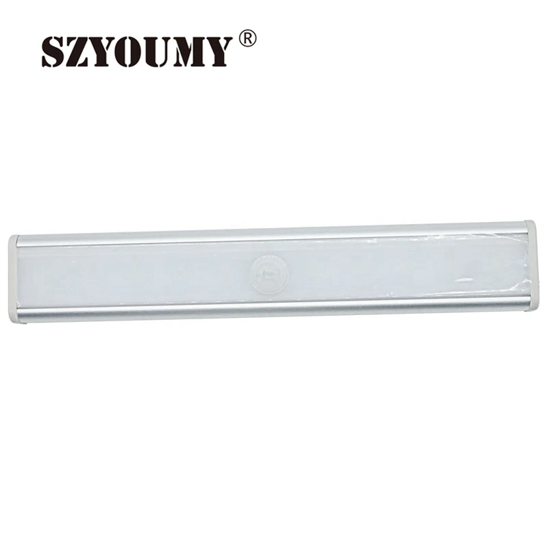 SZYOUMY 30 шт перезаряжаемая 10LED USB лампа для шкафа портативный PIR датчик движения