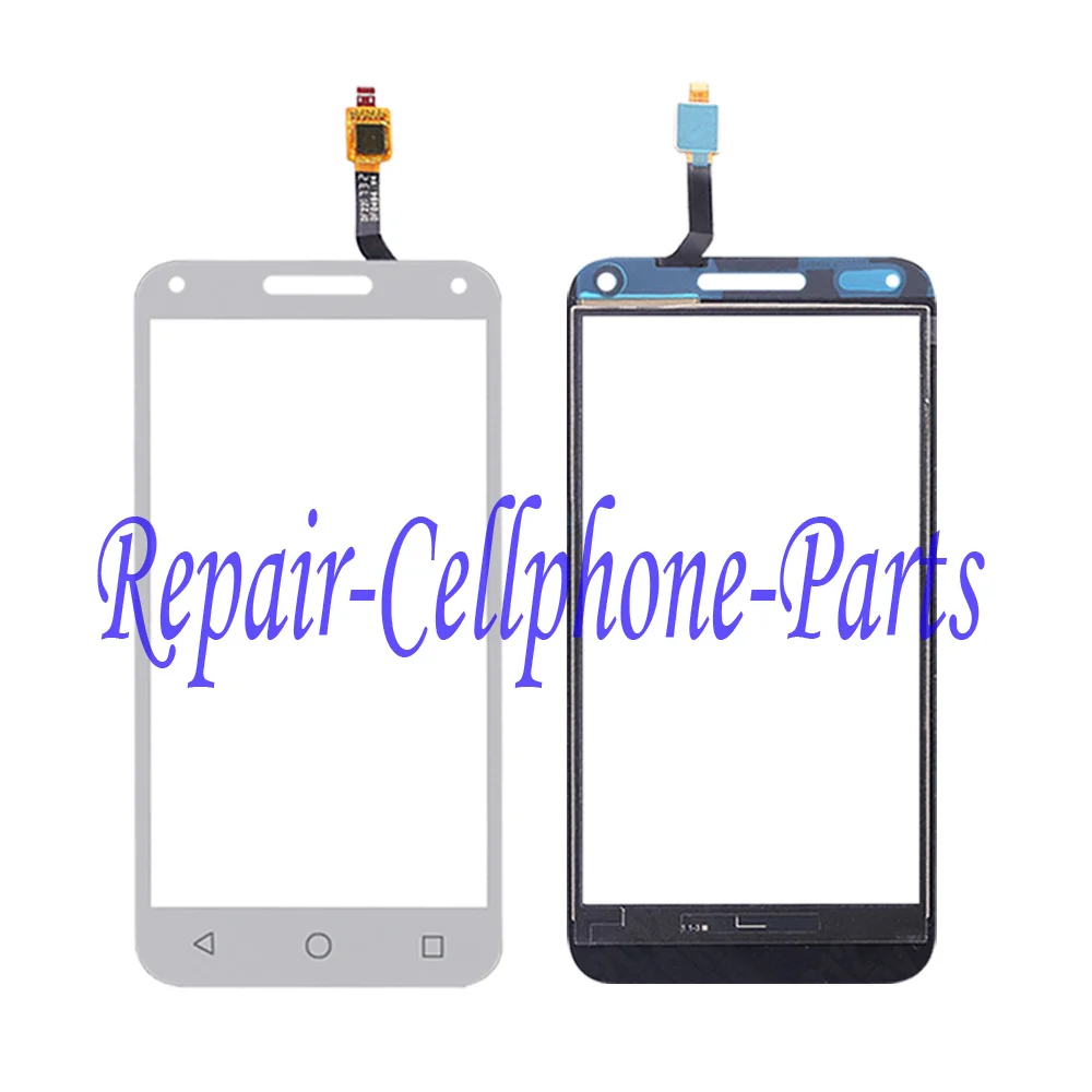 Черный/белый цвет новый Сенсорный экран Digitizer + ЖК-дисплей Дисплей для Alcatel One touch U5