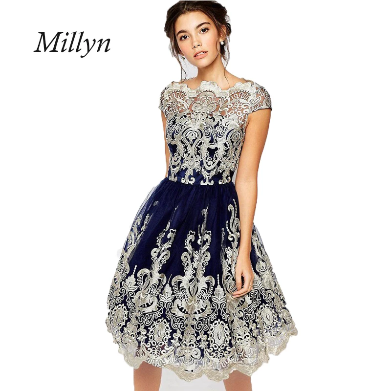 2017 женское Европейское новое летнее платье принцессы с вышивкой в стиле ретро