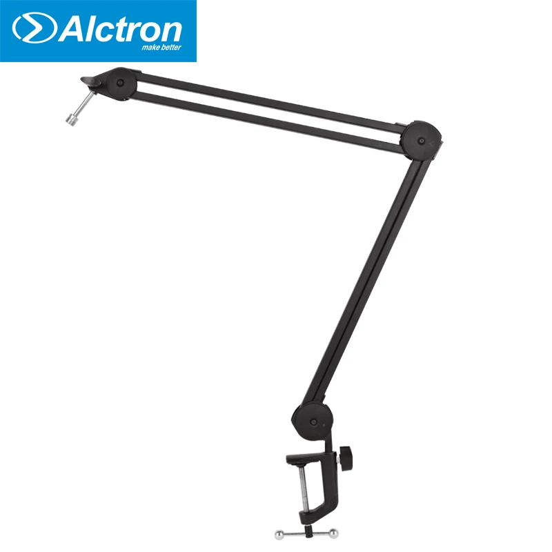 Alctron MA612 Подставка для рук с перегрузкой большой микрофон консольный кронштейн с поворотом на 360 градусов универсальная настольная микрофонная стойка