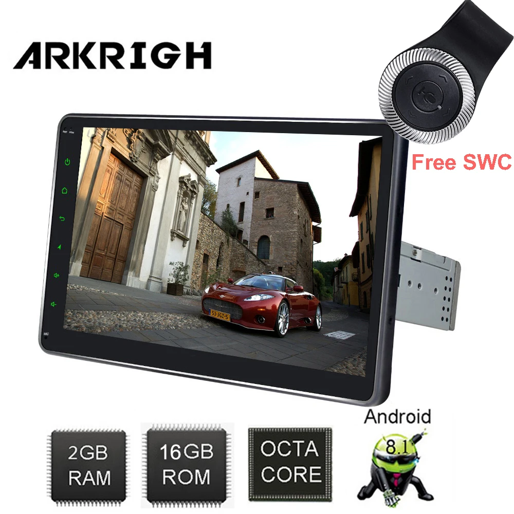 ARKRIGHT 10 &quot1 Din автомобильный Радио Аудио Стерео для Volkswagen PX5 Octa Core 2 Гб оперативной