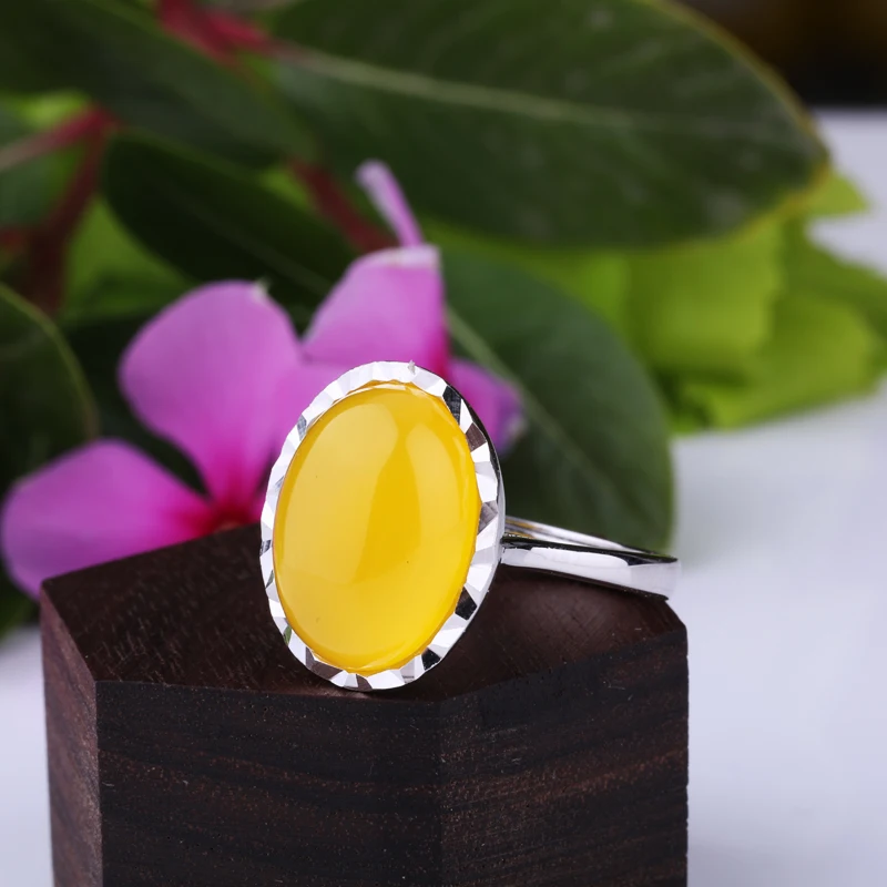 925 Sterling Silver Color Rings Setting With 13*16MM Cabochon Base for Women Handmade Jewelry Ring Blank Nice Gift | Украшения и