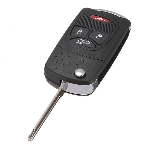 4 кнопки дистанционного флип складной ключ оболочки чехол для Chrysler caliber Sebring Пасифика Для Dodge Avenger для Jeep Патриот для Wrangler