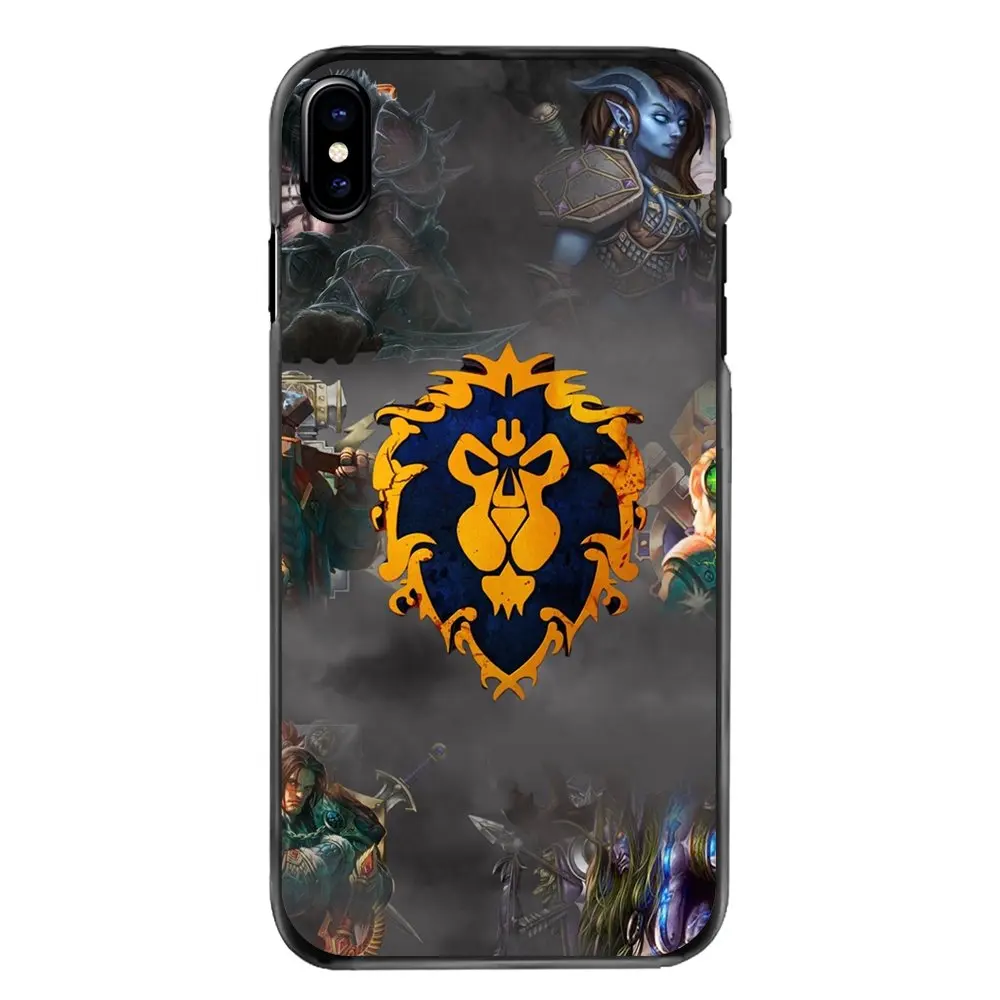 Игровой мир Warcraft Alliance для LG G6 L90 V20 Nexus 5X6 P K10 Moto E E2 E3 G G2 G3 G4 G5 PLUS X2 Play аксессуары чехол