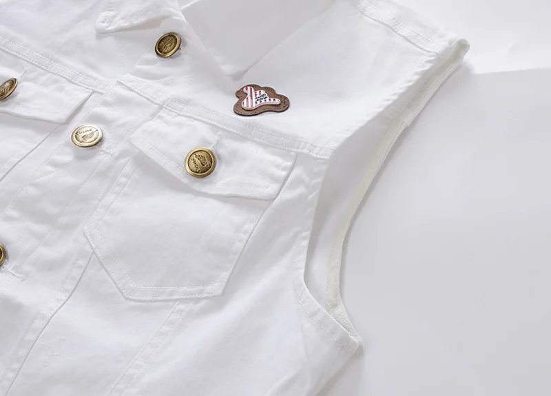 2019 человек в ковбойском стиле рваная куртка Повседневный жилет Для мужчин новый