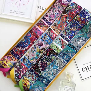 Ins украшение рубашка лента волосы роскошные новые женские шелковые ремешки тонкие созвездия 2020 дизайн запястья головная повязка маленький галстук