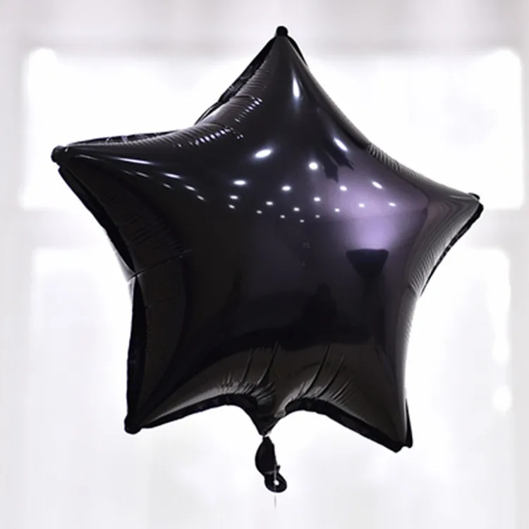 Новое поступление фольгированные воздушные шары со звездой для свадьбы надувной