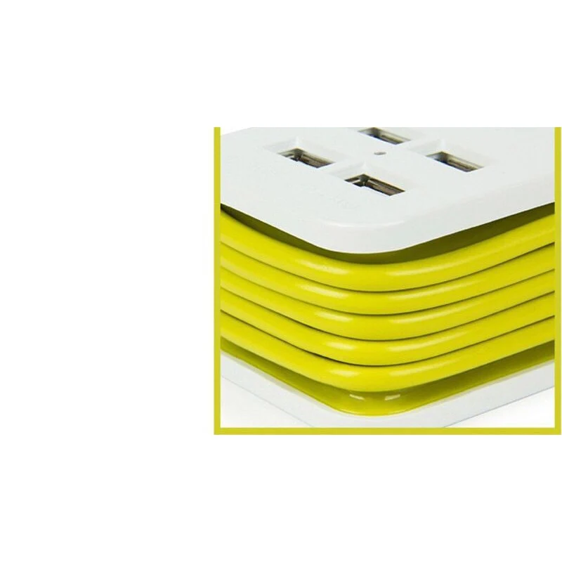 Переносной сетевой фильтр для путешествий адаптер Защита от перенапряжения 4