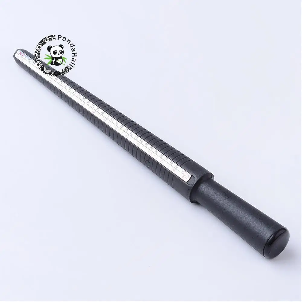

Plastic Ring Size Mandrel Sticks for Measuring Jewelry Black 265x12~24mm