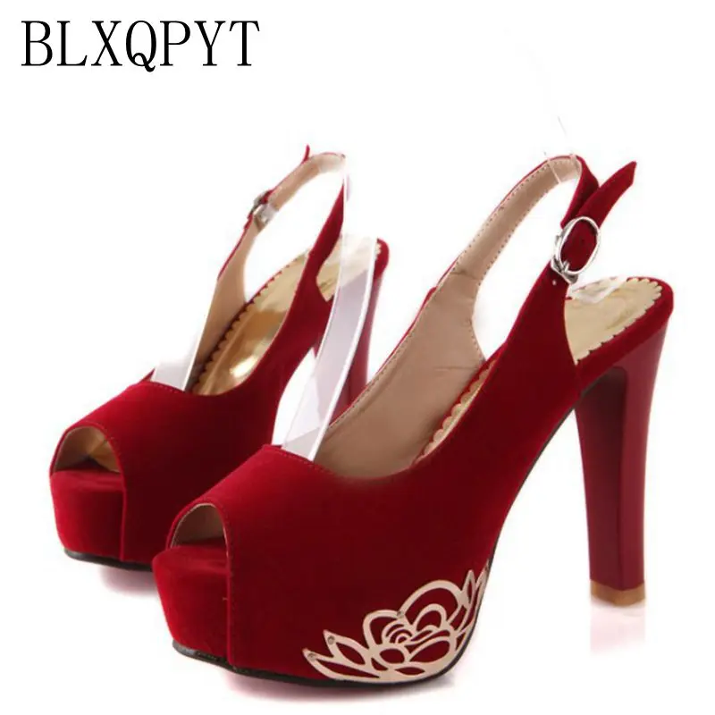 Женские босоножки на платформе большие размеры летний стиль 2017 | Обувь