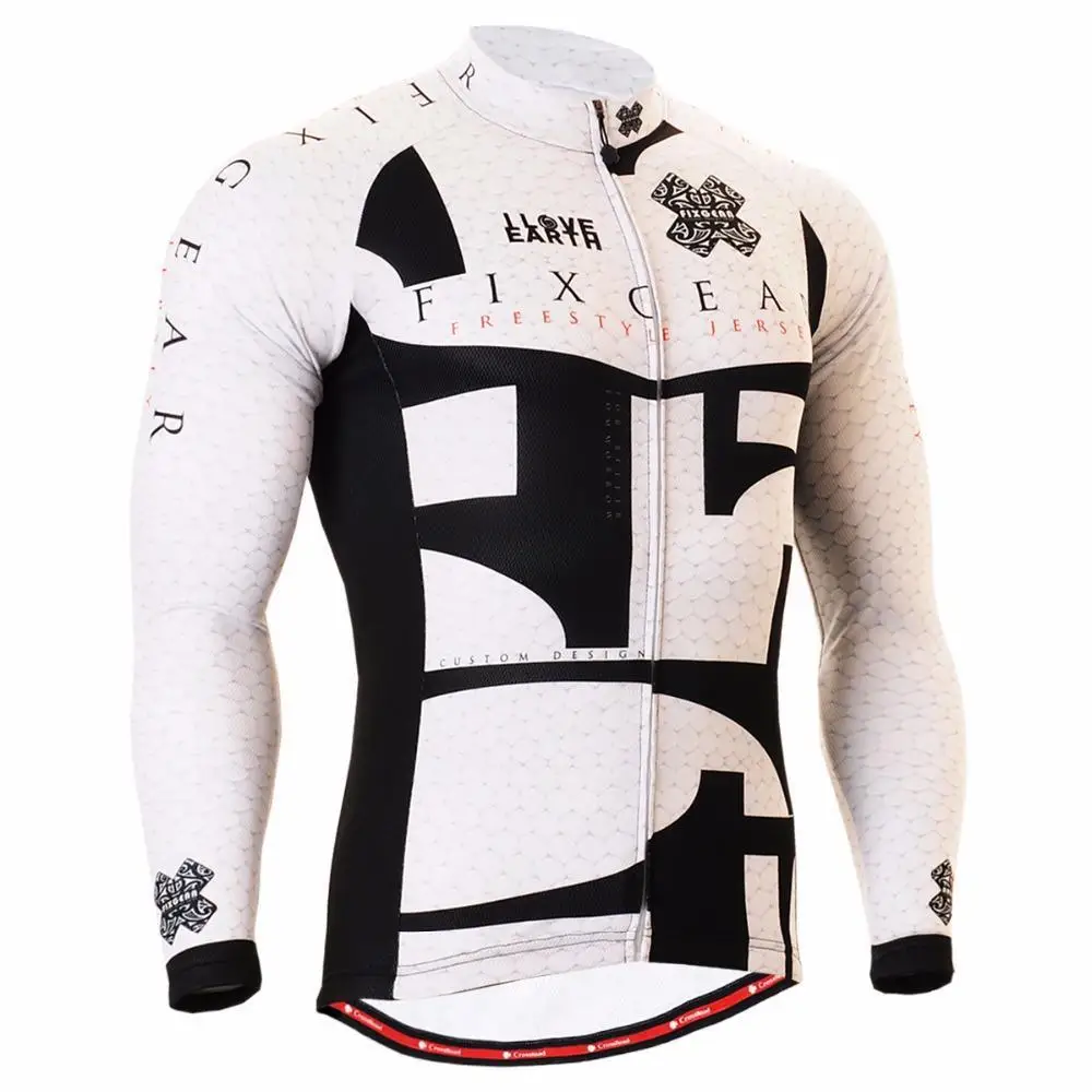 Мужская куртка для горного и шоссейного велосипеда 3401 с длинным рукавом