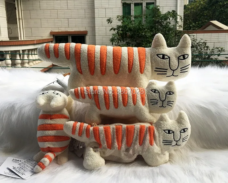 Новая японская плюшевая кукла Лиза Ларсон микей кошка сумка для монет карандашей