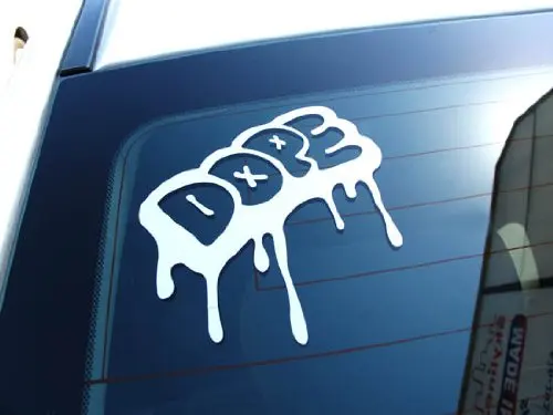 Стильная капельная наклейка для бампера JDM евро Urban граффити стильная на окно