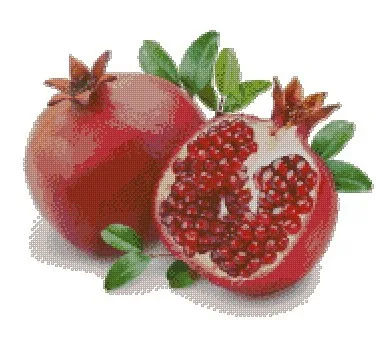 

Needlework 11CT 14CT 16CT 18CT Cross Stitch, DIY Count Cross Stitch, Embroidery Set, Pomegranate