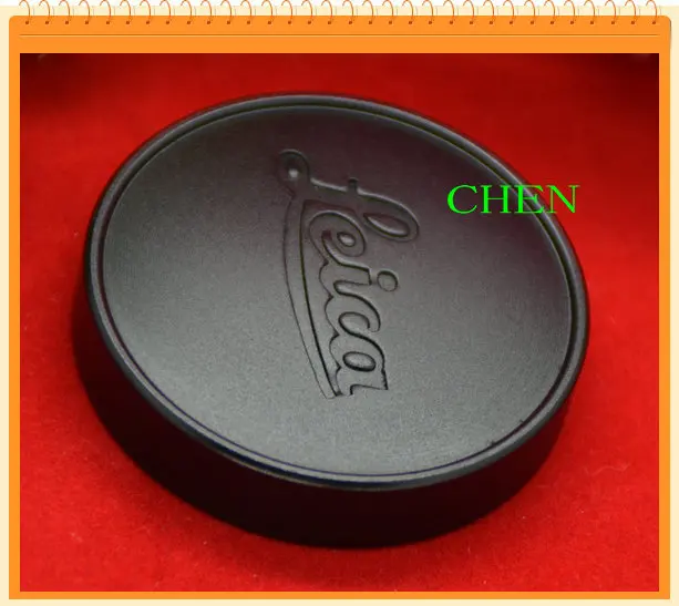 Металлическая передняя крышка объектива/Защитная серебристого/черного цвета