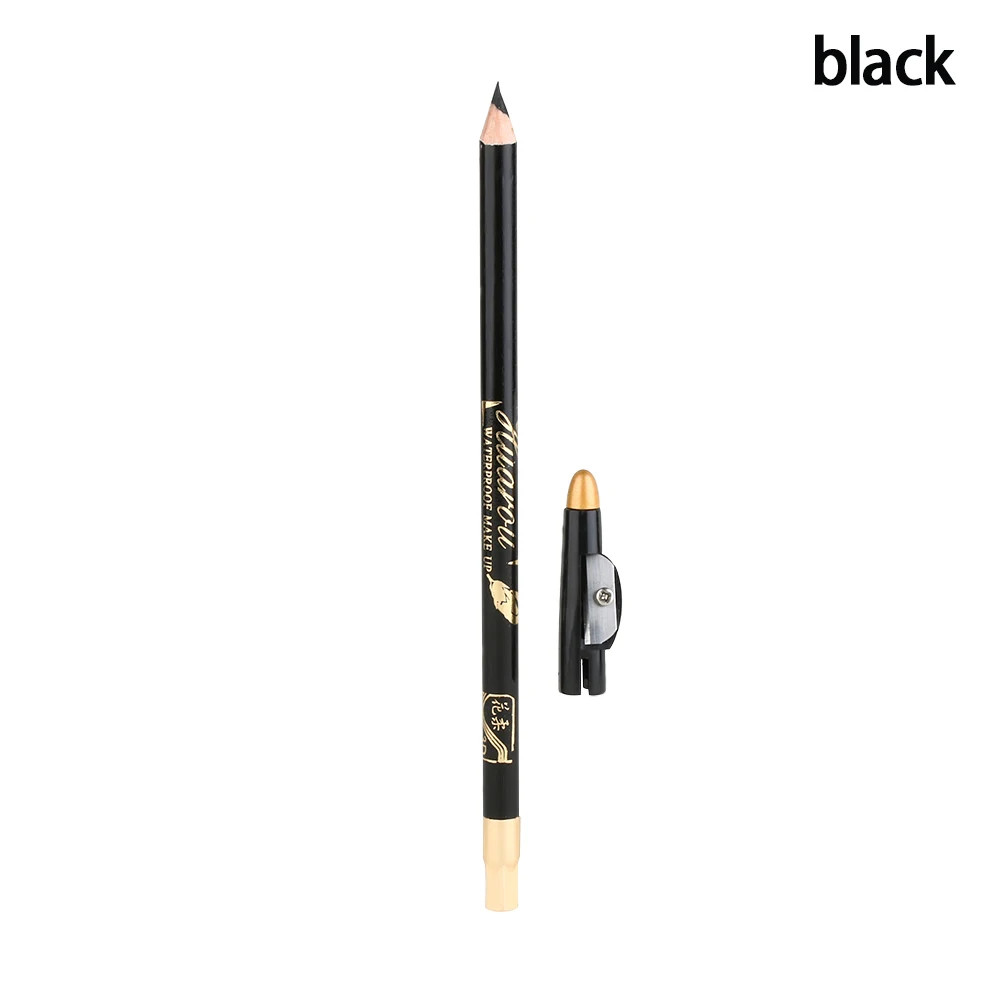 2 шт. Водостойкая Подводка для глаз с крышкой|eyebrow eyeliner|pencil makeupeye brow pencil |