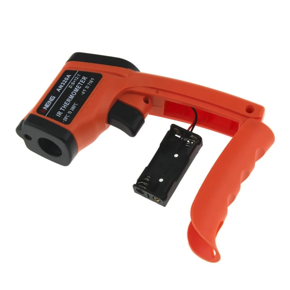 Новый профессиональный AN320A инфракрасный термометр ЖК дисплей цифровой Дисплей
