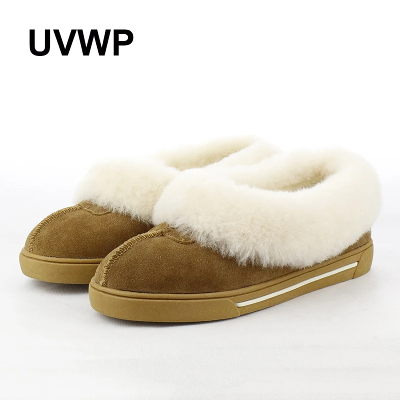 Классические женские зимние ботинки UVWP высокого качества водонепроницаемые