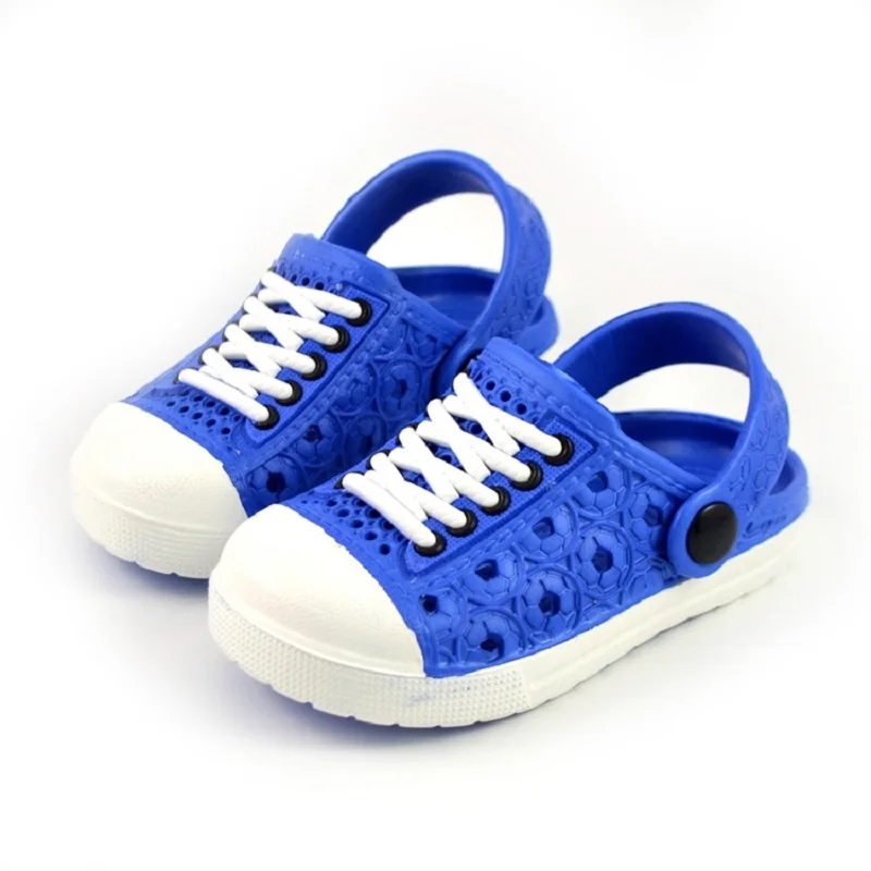 Сандалии Детские с прорезями модные мокасины на шнуровке обувь для начинающих