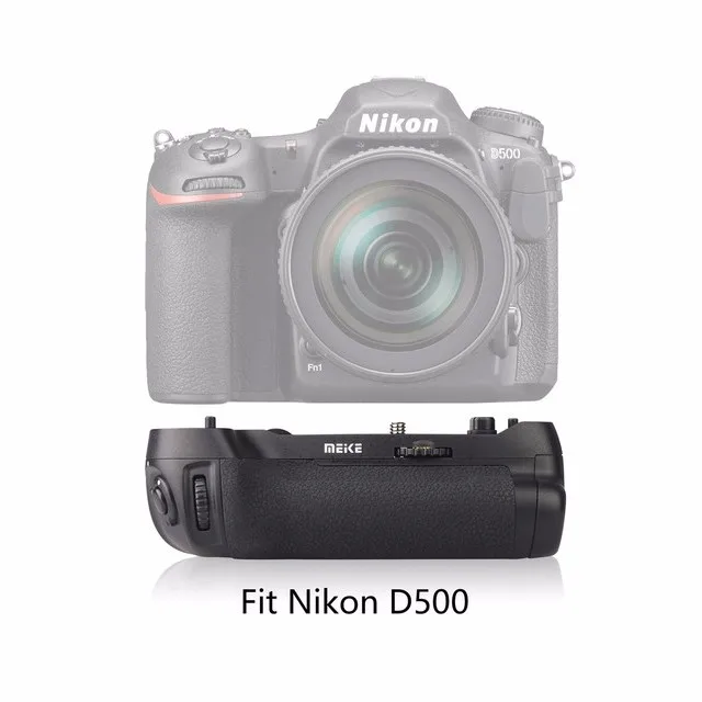 Meike MK-D500 Вертикальная Батарейная ручка съемка для камеры Nikon D500 Замена MB-D17 Pixel Vertax
