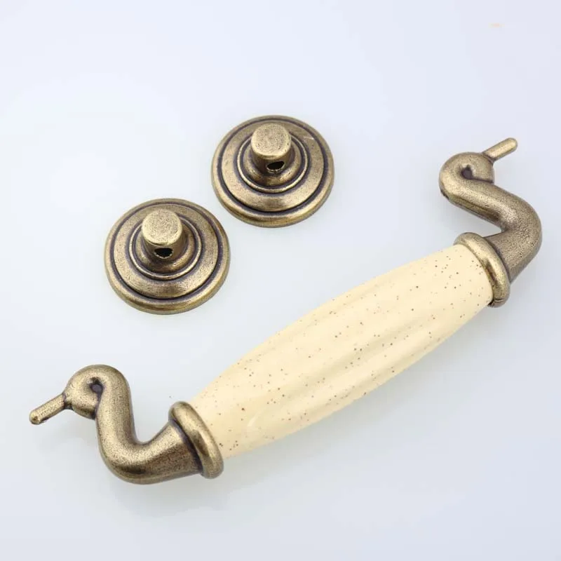 Ручки бронзовые керамические для ящиков и шкафов 4 5 мм 115 дюйма|dresser door handles|furniture