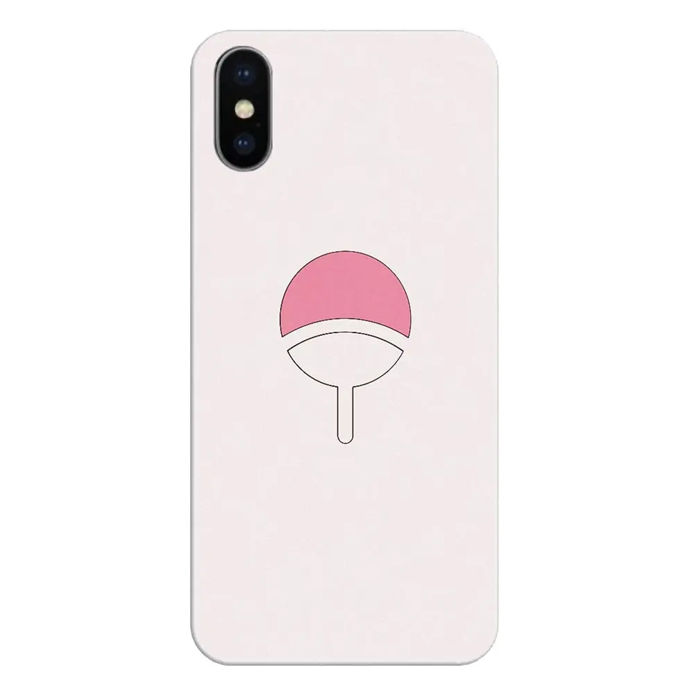 Клан у героя мультфильма Саскэ Утиха логотип аниме Наруто арт для Xiaomi Redmi 4x S2 3 S Note