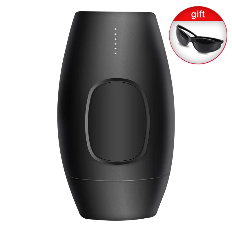 BLACK 3 in 1 plug 600000 профессиональная Перманентная IPL лазерная эпиляция электрическая фотоэпиляция для женщин безболезненная машина для удаления волос - Цвет: BLACK 3 in 1 plug