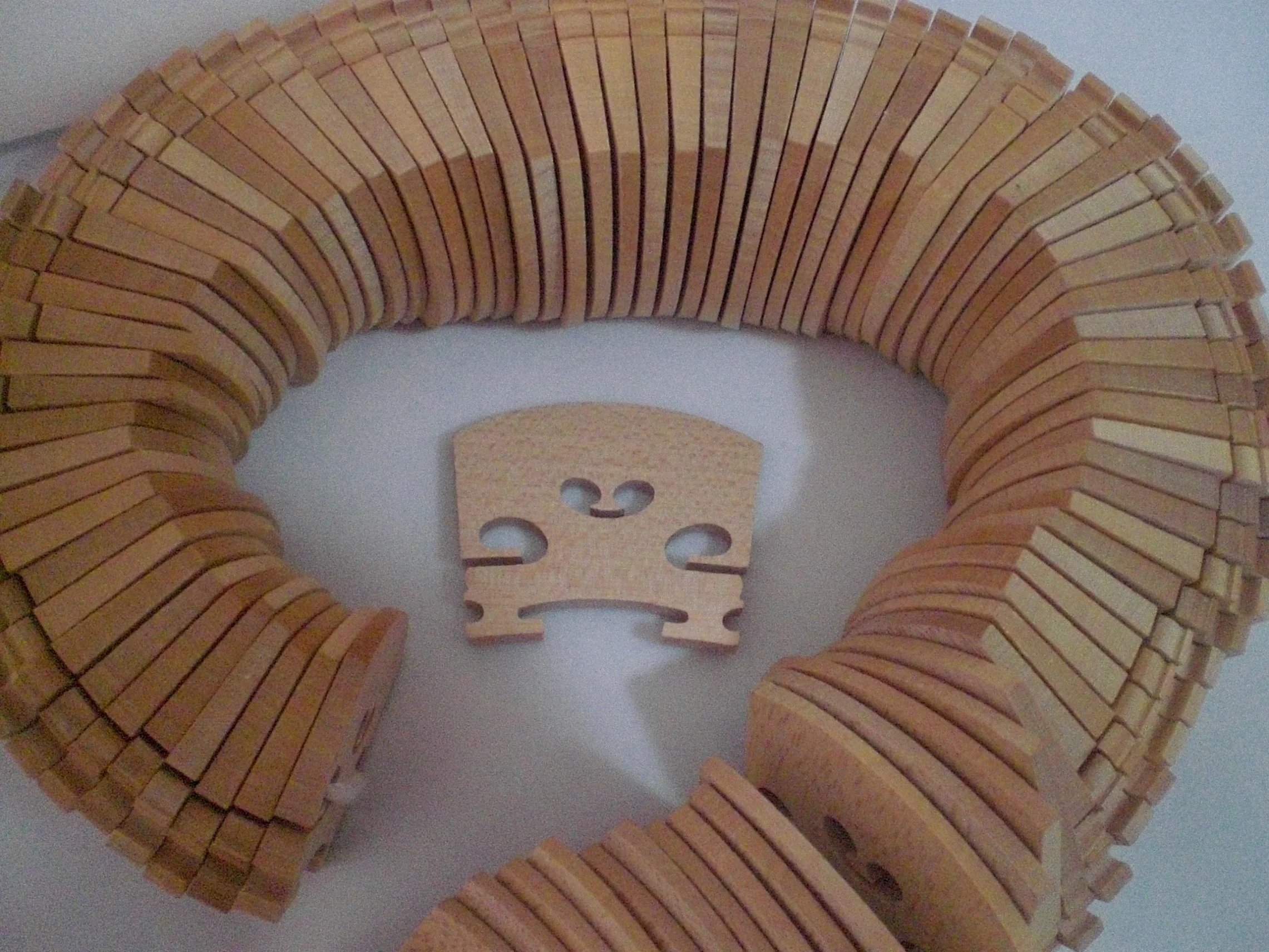 1 шт. Старый европейский мостик для скрипки из клена 4/4 скрипка мост полный размер