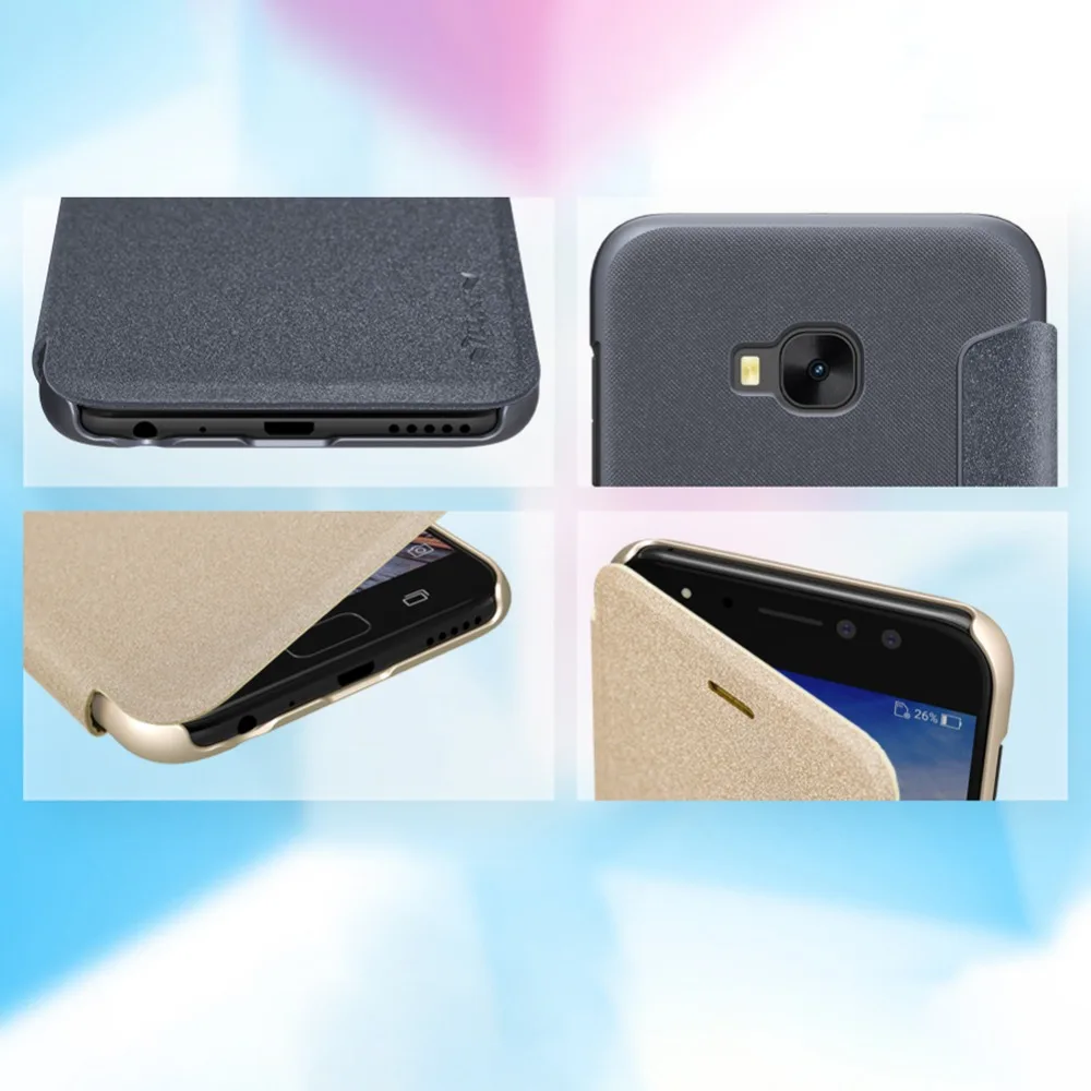 Для Asus Zenfone 4 селфи Pro (ZD552KL) Nillkin Sparkle крышка полное покрытие случае телефон