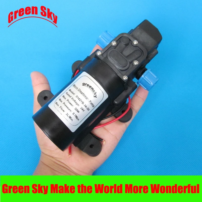 

DC24V 30W high quality mini high pressure water pump